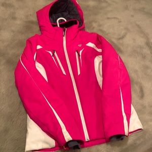 Pink ONERMEYER ski jacket size kids xl (18-20)